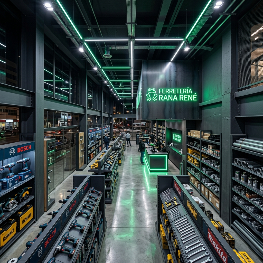 Interior moderno de FERRETERIA RANA RENE